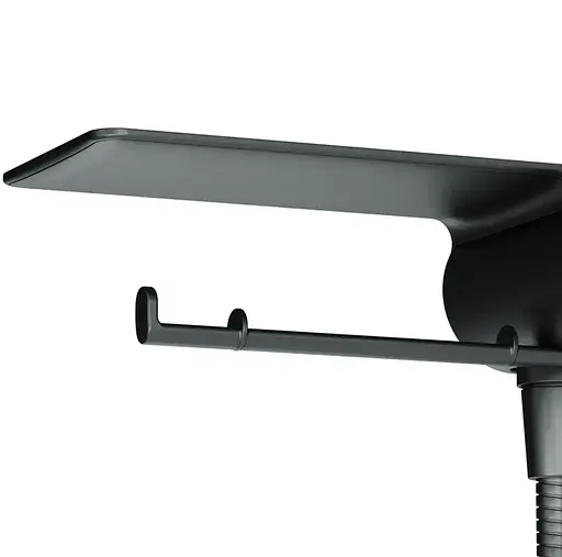 Гігієнічний душ Am.Pm X-Joy із змішувачем та полицею, чорний матовий F0H85A822 - фото 6