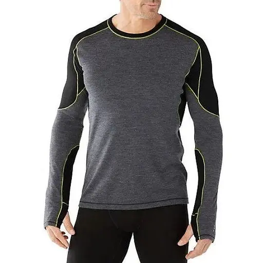 Термофутболка Smart Wool PhD Light Long Sleeve Charcoal S (1033-SW 14013.003-S)