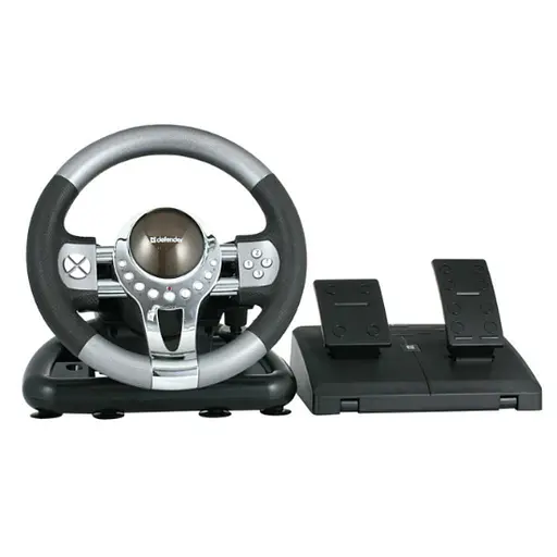 Ігрове кермо Defender Forsage GTR USB 12 кнопок Маніпулятор для ігор
