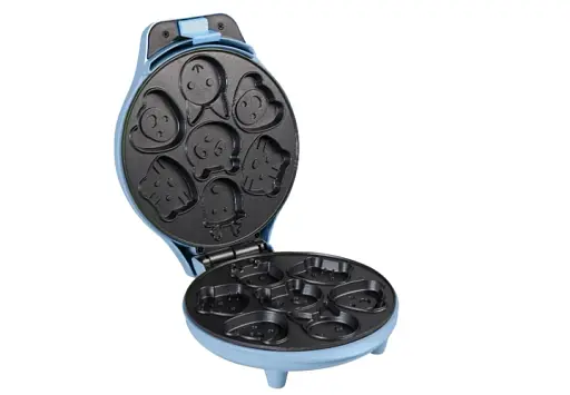 Міні-вафельниця Bestron 7 вафель у формі тваринок для веселих сніданків, кругла, побутова електрична, 700 Вт - фото 4