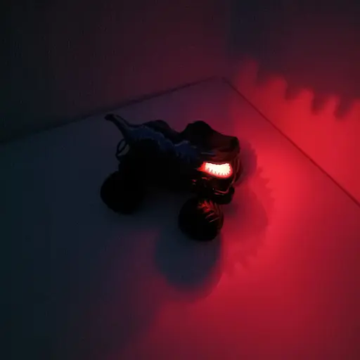 Машинка Динозавр на радиоуправлении. Пускает водяной пар с подсветкой. Вездеход - фото 13