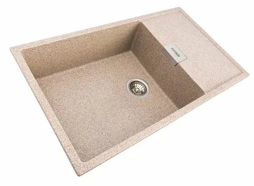 Кухонна мийка Platinum 8650 DIAMOND карамель (SP000039165) - фото 2