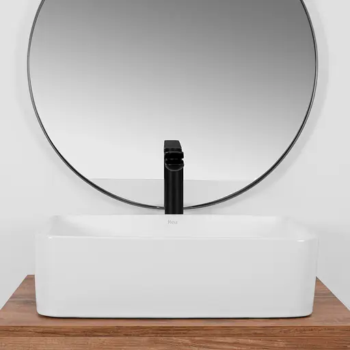 Умивальник Rea Anita N 48 накладний білий REA-U0669, Білий - фото 3