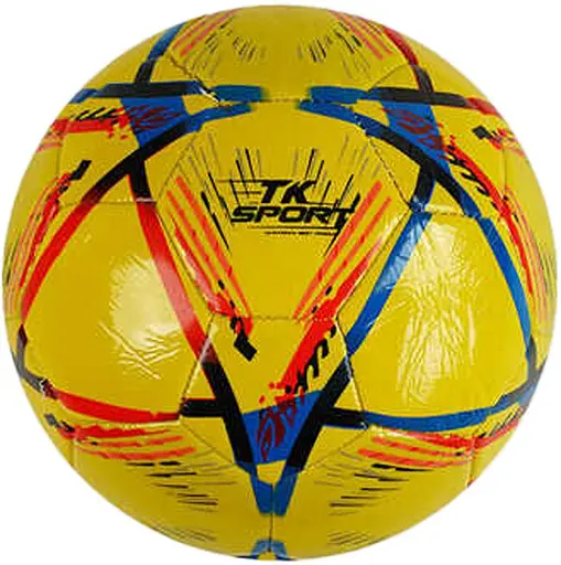 М’яч футбольний TK Sport, 300-310 г, гумовий балон, матеріал PVC, розмір №5 (В асортименті) M48466