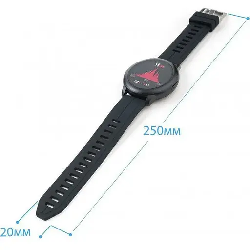 Смарт-годинник Globex Smart Watch Aero Black - фото 6