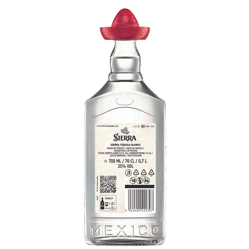 Текила Sierra Blanco 35% 0.7 л - фото 2