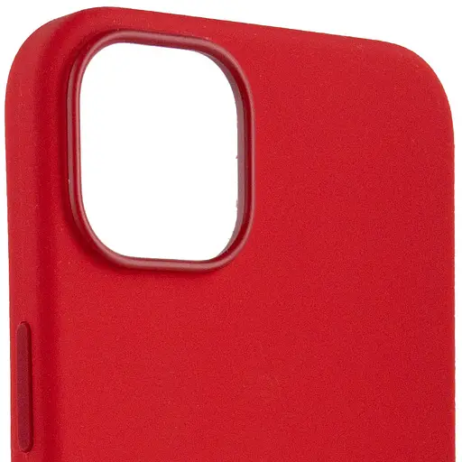 Чохол Epik Silicone case AAA with Magsafe для Apple iPhone 14, 6.1 Червоний/Red - фото 3