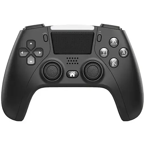 Беспроводной геймпад Data Frog PS-P02 для ПК и PS4 с дополнительными задними кнопками Черный