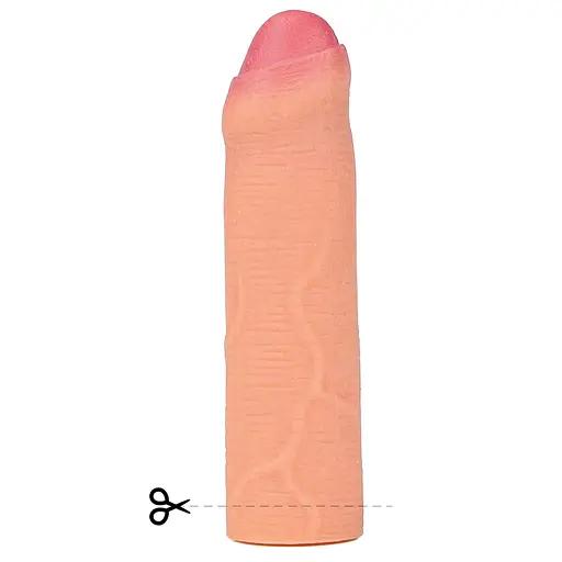 Насадка на пенис Lovetoy Revolutionary 16.5 см телесный - фото 5