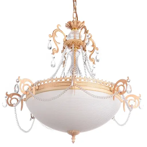 Люстра подвесная Brille классическая E27 60W G (BKL-376S/3) - фото 4