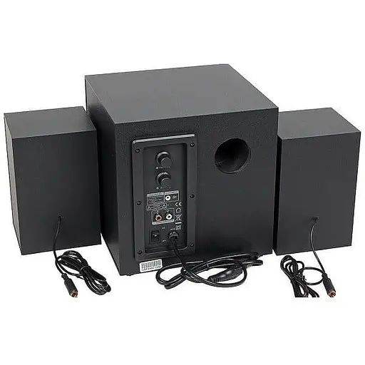 Акустическая система Microlab 2.1 M-110 Black (M-110) - фото 3
