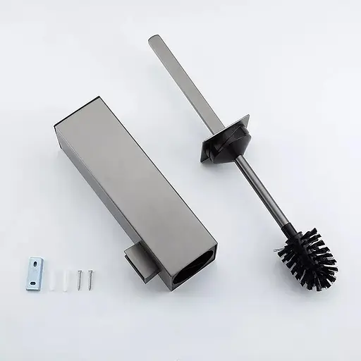 Ерш настенный скрытого монтажа Gappo G904-9, Графитовый хром - фото 3