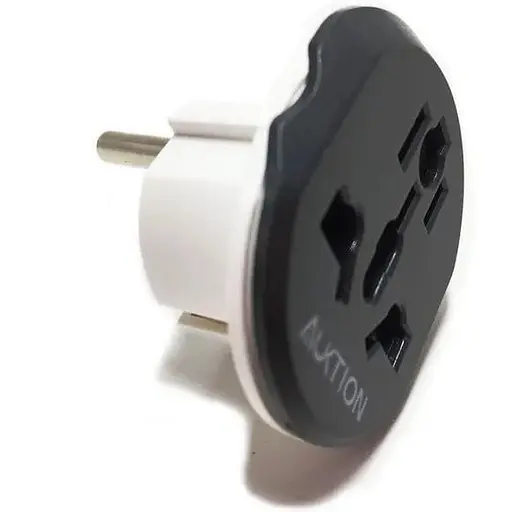 Перехідник адаптер Aukey з вилкою AU US UK CN на EU розетку 16 А 3500W