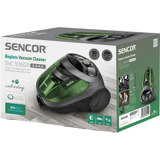 Пилосос Sencor SVC 1016GR циклонний - фото 11