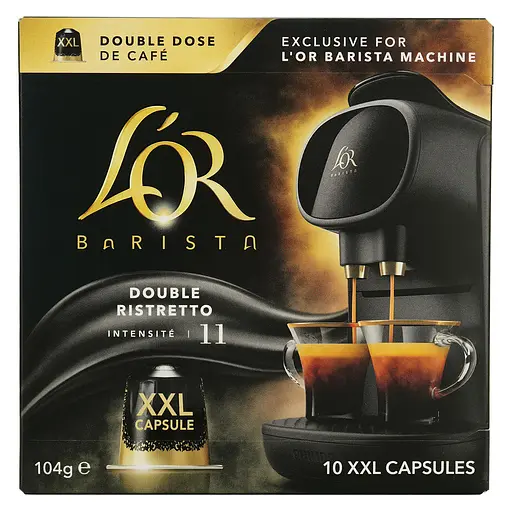 Кава мелена в капсулах L'OR Double Ristretto #11, 104 г (10 шт. х 10.4 г) - фото 2