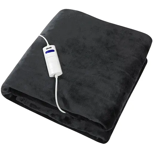 Электрическое одеяло DMS EHD-180 с подогревом очень мягкое, 180х130см, 160w, dark