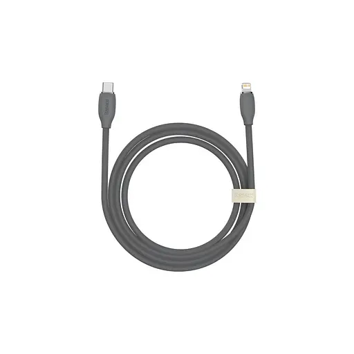 Кабель силіконовий Baseus Jelly Liquid Silica Gel Type-C to iPhone 2 м CAGD020101 чорний - фото 2