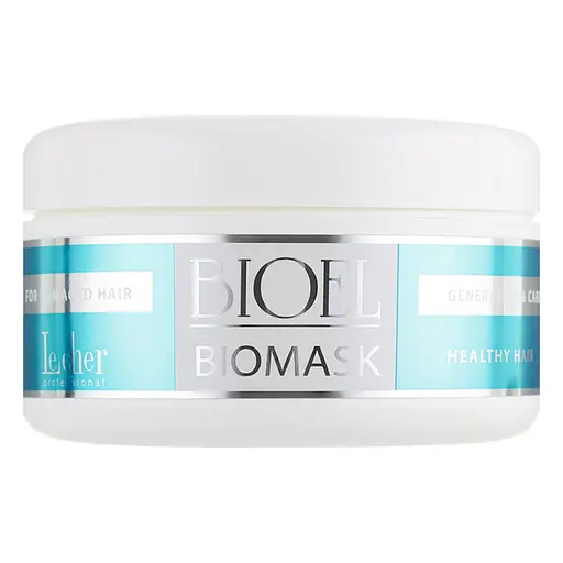 Професійна біомаска, що зміцнює, для пошкодженого волосся з гліцерином Кeratin Bioel Le Cher 300 мл - фото 1