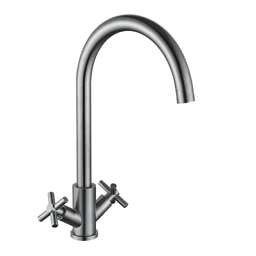 Смеситель для кухни Wezer VAL4A-10 нержавеющая сталь - фото 2