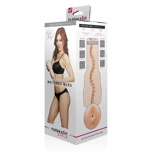 Реалістичний мастурбатор Fleshlight Maitland Ward Tight Chicks тілесний - фото 6