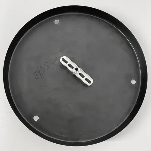 Круглое тройное потолочное основание в черном цвете 30х2,5 см | Line F | Арт. BASE 3 BK - фото 2