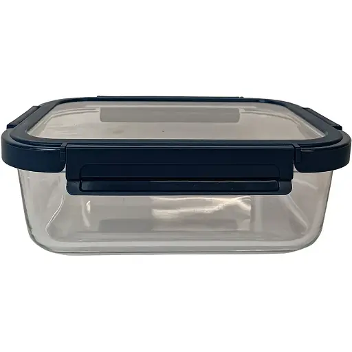 Харчовий контейнер Vittora скляний з прозорою пластиковою кришкою 1500 мл VT-8715 (135688)