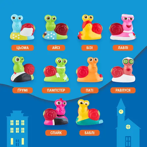 Натуральні цукерки Bob Snail Яблуко-Груша з колекційною іграшкою Dragosnails 20 г - фото 2