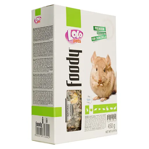 Уценка. Корм для шиншилл Lolo Pets 450 г (LO-71600) - фото 2