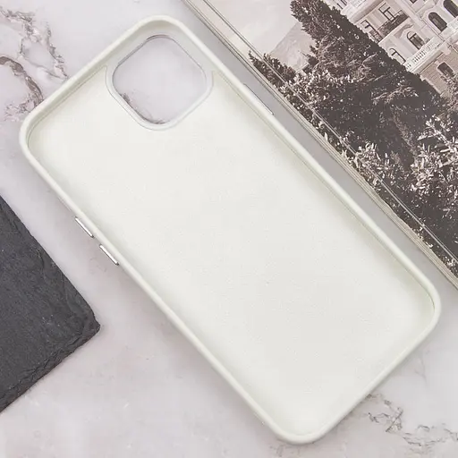 Чохол Epik TPU+Glass Sapphire Midnight Open Camera with MagSafe для Apple iPhone 15 Plus 6.7 Білий/White - фото 3