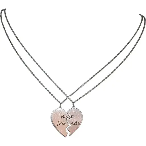 Серебряное колье Qvaliz Best Friends. 908-00900