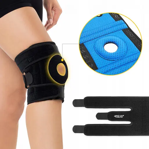 Фіксатор (бандаж) для коліна 4FIZJO універсальний 1 шт 4FJ0481 (P-5907739318152) - фото 3