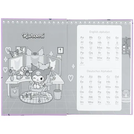Словник для запису іноземних слів Kite Kuromi 60 аркушів (HK25-407-2) - фото 4
