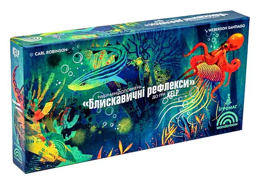 Настільна гра Ігромаг Kelp. Блискавичні рефлекси (Brilliant Behaviours Mini Expansion Set) (укр.) (8090)