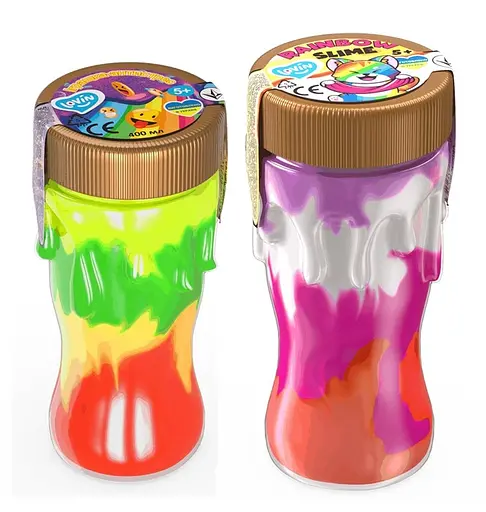 Іграшка-антистрес Rainbow Slime Kit, TM Lovin, Окто, 400 мл - фото 2