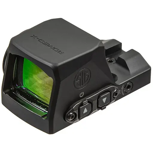 Прицел коллиматорный Sig Optics ROMEO-X PRO FOOTPRINT, OPEN, 3 MOA RED DOT, BLACK