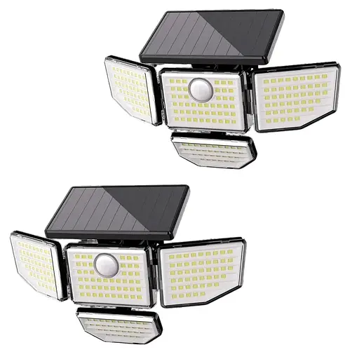 Сонячний вуличний світильник (2 шт.