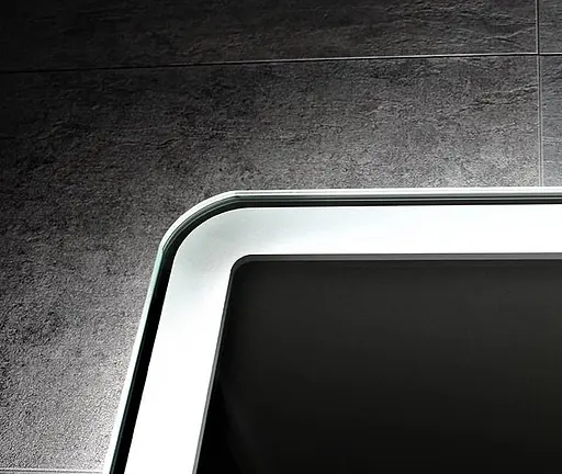 Дзеркало Dusel DE-M3051 75x100CM збільшувальна лінза + сенсорне включення + підігрів+ годинник / температура, Білий - фото 11