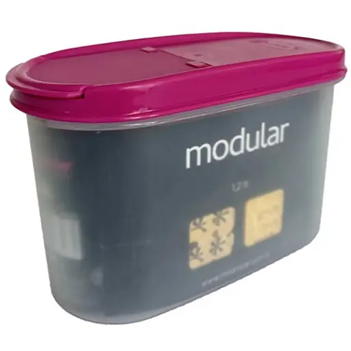 Контейнер пластиковый пищевой Motek с крышкой Modular 1,2 л (MB-11) - фото 1
