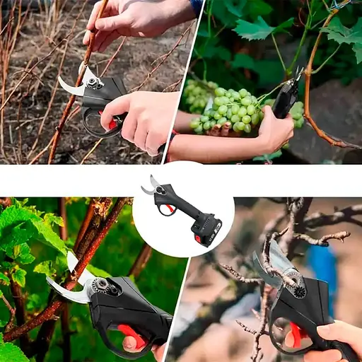 Аккумуляторные садовые ножницы Forte CP21-25BC (136425) - фото 7