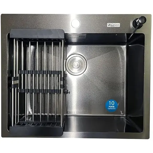 Кухонна мийка Romzha Arta U-550S Max BL
