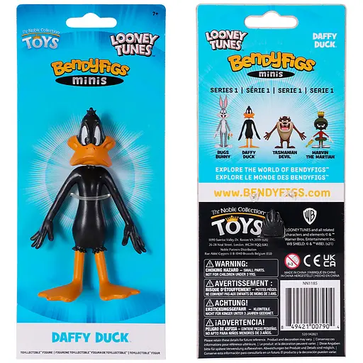 Фигурка Looney Tunes Daffy Mini Bendyfig (Луни Тюнз) 11.5 см - фото 2