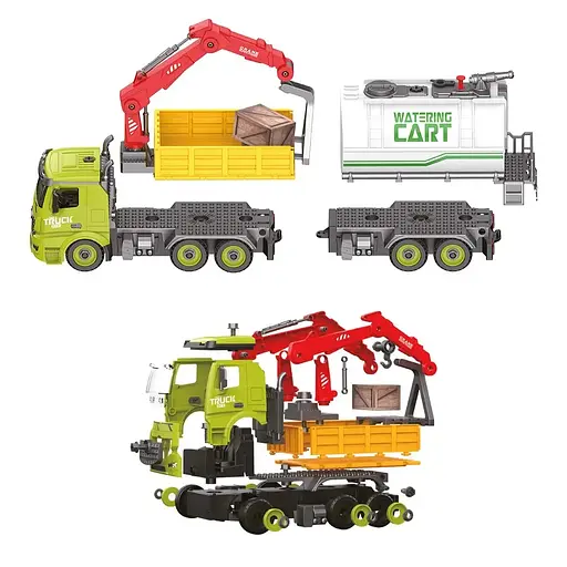 Автоконструктор Otamanko 3-в-1 Комунальна служба Навантажувач з піддоном - фото 3