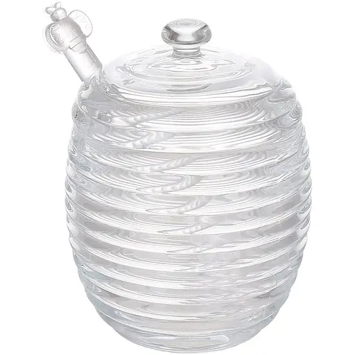 Банка стеклянная для меда BonaDi Diamond 8 х 11.5 см (992-033)