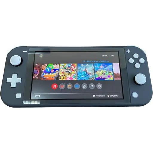 Новая прошитая игровая консоль Nintendo Switch Lite 128 ГБ (чипованная) + 8 игр, Гарантия