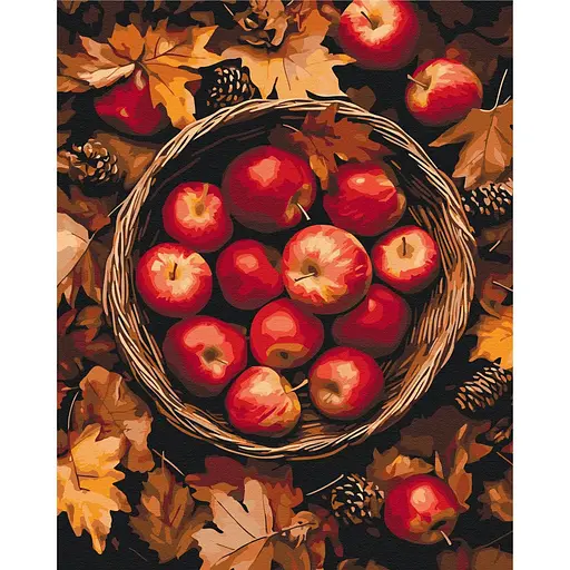 Картина по номерам на подрамнике Brushme Сокровища сентября