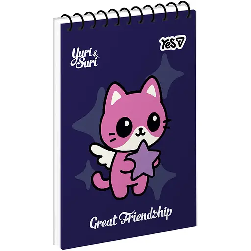 Зошит для записів Yes А7 Best friends 80 аркушів (152362)
