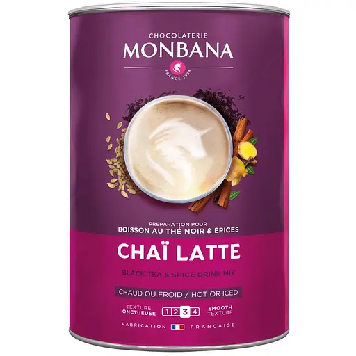 Суха суміш Monbana Chaï latte для приготування чай-лате 1 кг 
