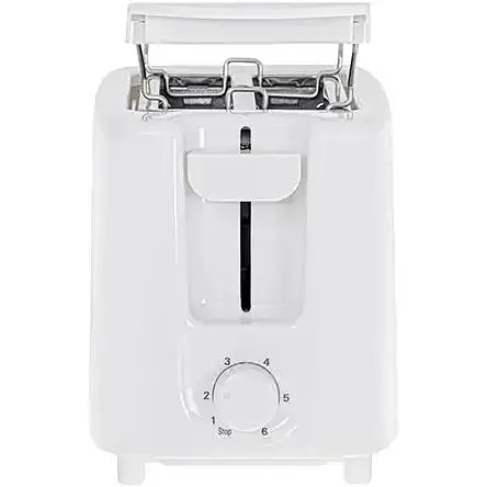 Электрический тостер Adler AD 3223 белый 900 Вт, 2 отделения, регулировка поджарки, решетка для булочек - фото 3