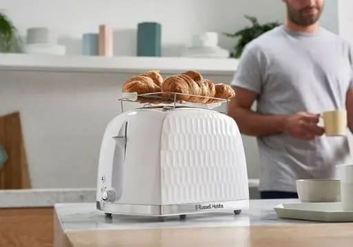 Тостер Russell Hobbs 26060-56 Honeycomb White - фото 8