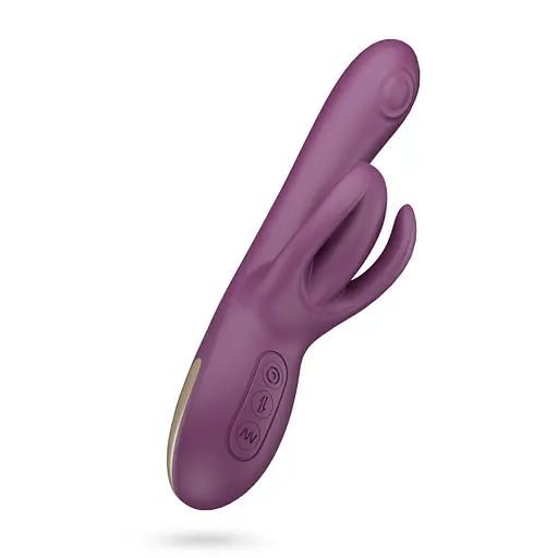 Вибратор-кролик EasyToys Vibe G-Pulse Plus 21 см (фиолетовый) - фото 6